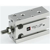 SMC Pneumatic Multi-Mount Cylinder CUK Series, Double Action, Single Rod, 10mm Bore, 10mm stroke