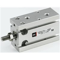 SMC Pneumatic Multi-Mount Cylinder CUK Series, Double Action, Single Rod, 10mm Bore, 20mm stroke