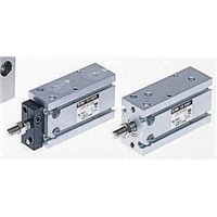 SMC Pneumatic Multi-Mount Cylinder CUK Series, Double Action, Single Rod, 20mm Bore, 50mm stroke
