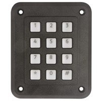 IP54 12 key telephone format keypad