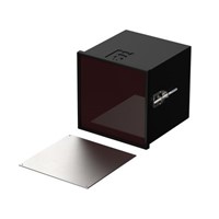 Bopla Uninorm (Set), Polyphenylene Ether, Polystyrene Enclosure, IP40, 144 x 142 x 144mm Black