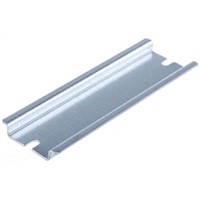 Fibox 110 x 35 x 7.5mm Din Rail for use with Piccolo Enclosure