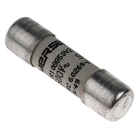 Mersen, 2A Ceramic Cartridge Fuse, 10 x 38mm