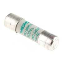 Mersen, 16A Ceramic Cartridge Fuse, 10 x 38mm