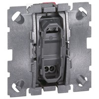 10 A Flush Mount Rocker Light Switch, 2 Way, 2 Gang, Celiane