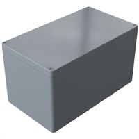 Rose Aluminium Standard, Die Cast Aluminium Enclosure, IP66, 400 x 230 x 225mm Grey Lloyds Register, Maritime Register,