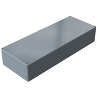 Rose Aluminium Standard, Die Cast Aluminium Enclosure, IP66, 600 x 230 x 110mm Grey Lloyds Register, Maritime Register,