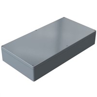 Rose Aluminium Standard, Die Cast Aluminium Enclosure, IP66, 600 x 310 x 110mm Grey Lloyds Register, Maritime Register,