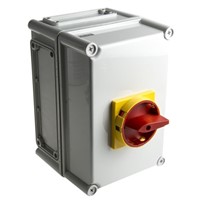 Kraus &amp;amp; Naimer 6 Pole Non Fused Isolator Switch - NO, 100 A Maximum Current, 37 kW Power Rating, IP65