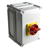 Kraus & Naimer 6 Pole Non Fused Isolator Switch - NO, 100 A Maximum Current, 37 kW Power Rating, IP65