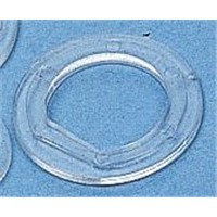 Insulating washers, natural, 11.8mm dia