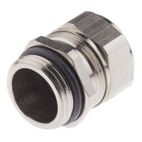 SES A1 PG11 Cable Gland, Nickel Plated Brass, IP68