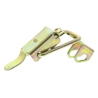 Steel Toggle Latch,Lockable, Lock not included, 30kgf Op.Tension, 82 x 32 x 20mm