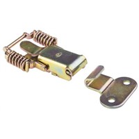 Steel Zinc Plated Toggle Latch,Spring Loaded, 45kgf Op.Tension, 75 x 47 x 20mm