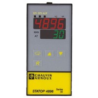 Pyro Controle STATOP 4896 PID Temperature Controller, 1 Output, 90 260 V ac Supply Voltage