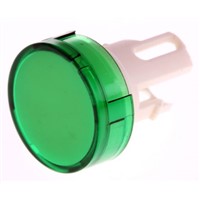 Green lens for 12mm switch w/round bezel
