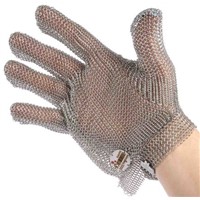 BM Polyco Metallica Stainless Steel Gloves, Size 8, Grey, Cut Resistant