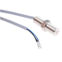 Baumer Barrel Nickel Plated Brass PNP 0  10 Hz Position Sensor, Cable Mount, 50 mA, 5  36 V dc, IP50,