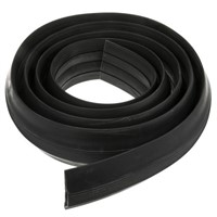 Vulcascot Cable Cover, 23 x 13 + sidemm (Inside dia.), 27 (Top) mm, 83 (Bottom) mm x 3m, Black