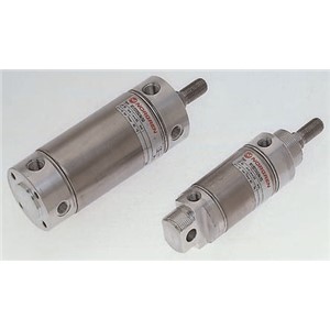 Norgren Pneumatic Roundline Cylinder 40mm Bore, 25mm Stroke, RT/57210/M/25 Series, Double Acting