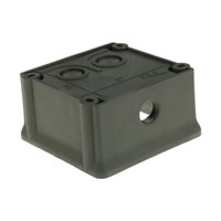 Back box for 2P+E/3P+E 16A plug/socket
