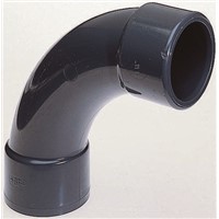 Georg Fischer 90 Elbow PVC Pipe Fitting, 1/2in