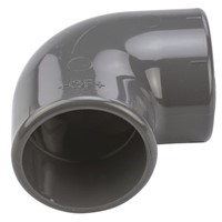 Georg Fischer 90 Elbow PVC Pipe Fitting, 2in