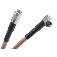 Radiall Male SMA to Male SMA RG142 Coaxial Cable