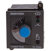 Tempatron DP-NO/NC ON Delay Energise Timer Relay, 6 s  6 h, 2 Contacts, 110 V ac - DPDT Switch Configuration