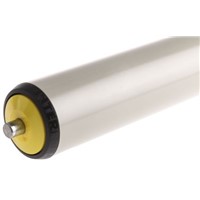 Interroll PVC Round Spring Loaded Conveyor Roller 50mm x 500mm