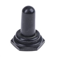 Black Silicone Toggle Switch Boot for use with Switch