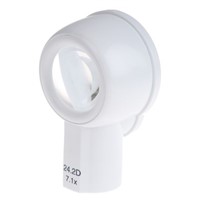 Coil Illuminated Pocket Magnifying Glass, 7.1 x Magnification, 32mm Diameter