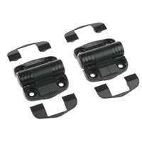 Southco Black Acetal Torque Hinge Screw, 52mm x 57mm x 10.4mm