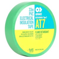 Advance Tapes AT7 Green Electrical Tape, 19mm x 33m