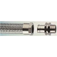 Adaptaflex M16 Swivel Cable Conduit Fitting, Silver 1.5mm nominal size