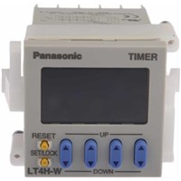 Panasonic Multi Function Timer Relay, 0  9999 h, 0  9999 min, 0  9999 s, 12  24 V dc