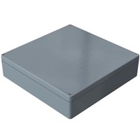 Rose Polyester Standard, Glass Fibre Reinforced Thermoset Polyester, Graphite Enclosure, IP66, 360 x 360 x 91mm Grey