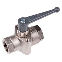 Legris Brass High Pressure Ball Valve 1/2 in G 2 Way
