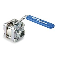 Spirax Sarco Stainless Steel 3 Way Ball Valve 3/4 in BSPP 2 Way