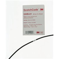 3M Adhesive Write On Cable Marker Book 8  39mm Dia. Range