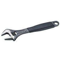 Bahco Adjustable Spanner, 257 mm Overall Length, 31mm Max Jaw Capacity, Thermoplastic Grip Handle, Blackened Finish