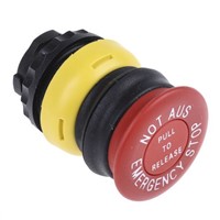 Bartec Round Emergency Stop Push Button, ComEx Series, 30.5mm Cutout