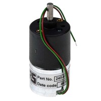 McLennan Servo Supplies, 12 V dc, 14 Ncm DC Geared Motor, Output Speed 9 rpm