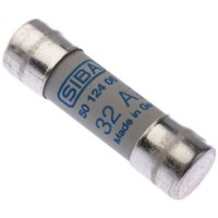 SIBA, 32A Ceramic Cartridge Fuse, 14 x 51mm