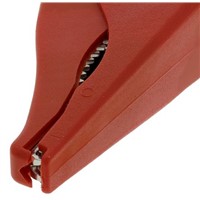 Staubli Dolphin Clip, Brass Contact, 32A, Red