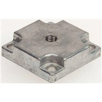 FlexLink Aluminium End Plate 44 mm, 88 mm strut profile , Groove 11mm