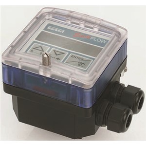 Burkert Flow Controller, Cable Gland, Analogue, Pulse, Relay, Totalizer, 12 → 30 V dc, 8 Digit LCD