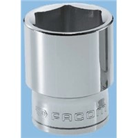 Facom S.27H 27mm Hex Socket With 1/2 in Drive , Length 44 mm