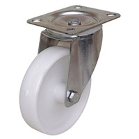 Guitel point m Swivel Castor Wheel, 250kg Load Capacity, 150mm Wheel Diameter