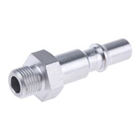 Staubli Pneumatic Quick Connect Coupling Stainless Steel 1/8 in Threaded